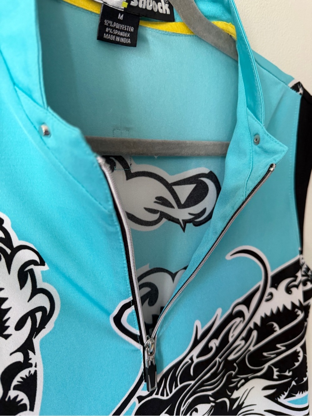 jamie sadock Turquoise and Black Golf Dress - Picture 5 of 6